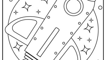 32 Outer Space Coloring Pages 100 Free Printables 