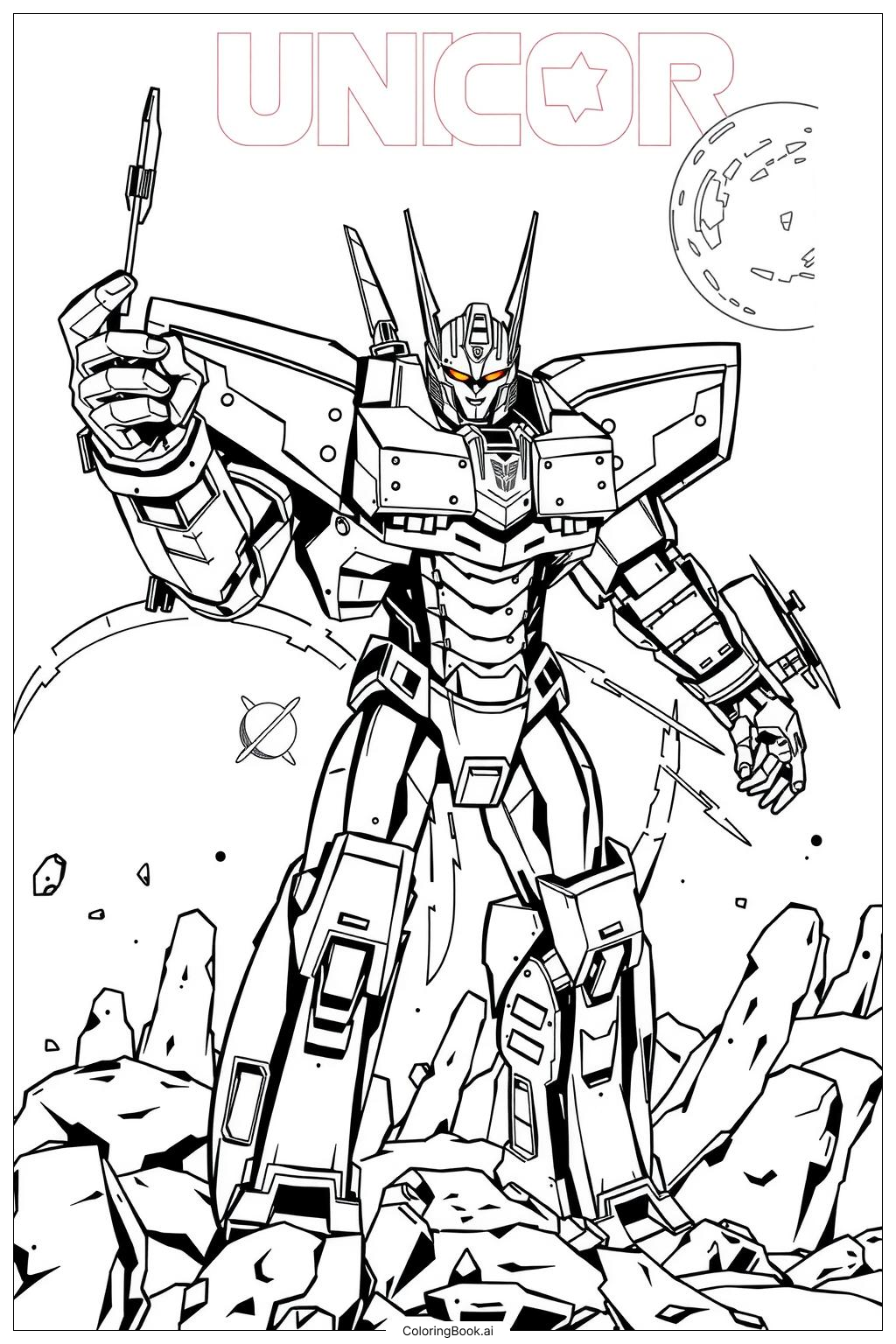 transformers coloring pages