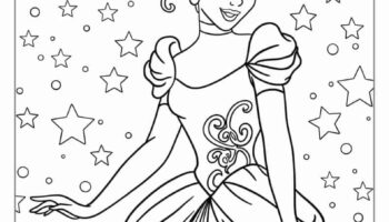 36 Cinderella Coloring Pages Free PDF Printables