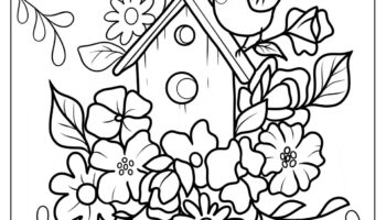 36 Spring Coloring Pages Free PDF Printables
