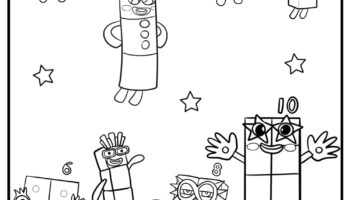 37 New Numberblocks Coloring Pages 100 Free To Print 