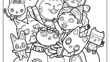 38 Gabby s Dollhouse Coloring Pages Free PDF Printables 