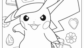 38 Pikachu Coloring Pages Free PDF Printables 