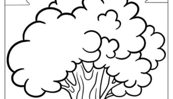 38 Tree Coloring Pages Free PDF Printables 
