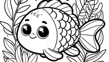 4 Page Bundle Fish Coloring Page Colorful Fish Coloring Page Sea Fish Coloring Page Animal Coloring Page Etsy New Zealand