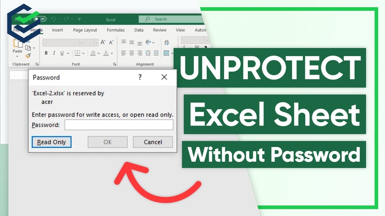 4 Ways How To UNPROTECT Excel Sheet Without Password How To Unlock Excel File Password 2023 YouTube