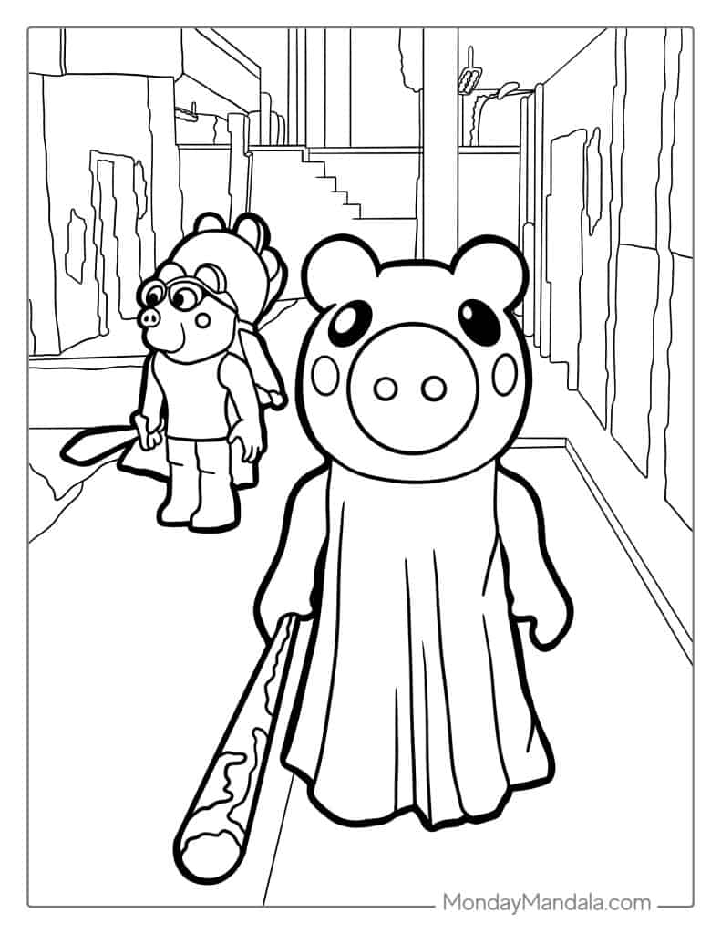 40 Roblox Coloring Pages Free PDF Printables 