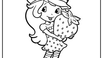 40 Strawberry Shortcake Coloring Pages 100 Free Printables 