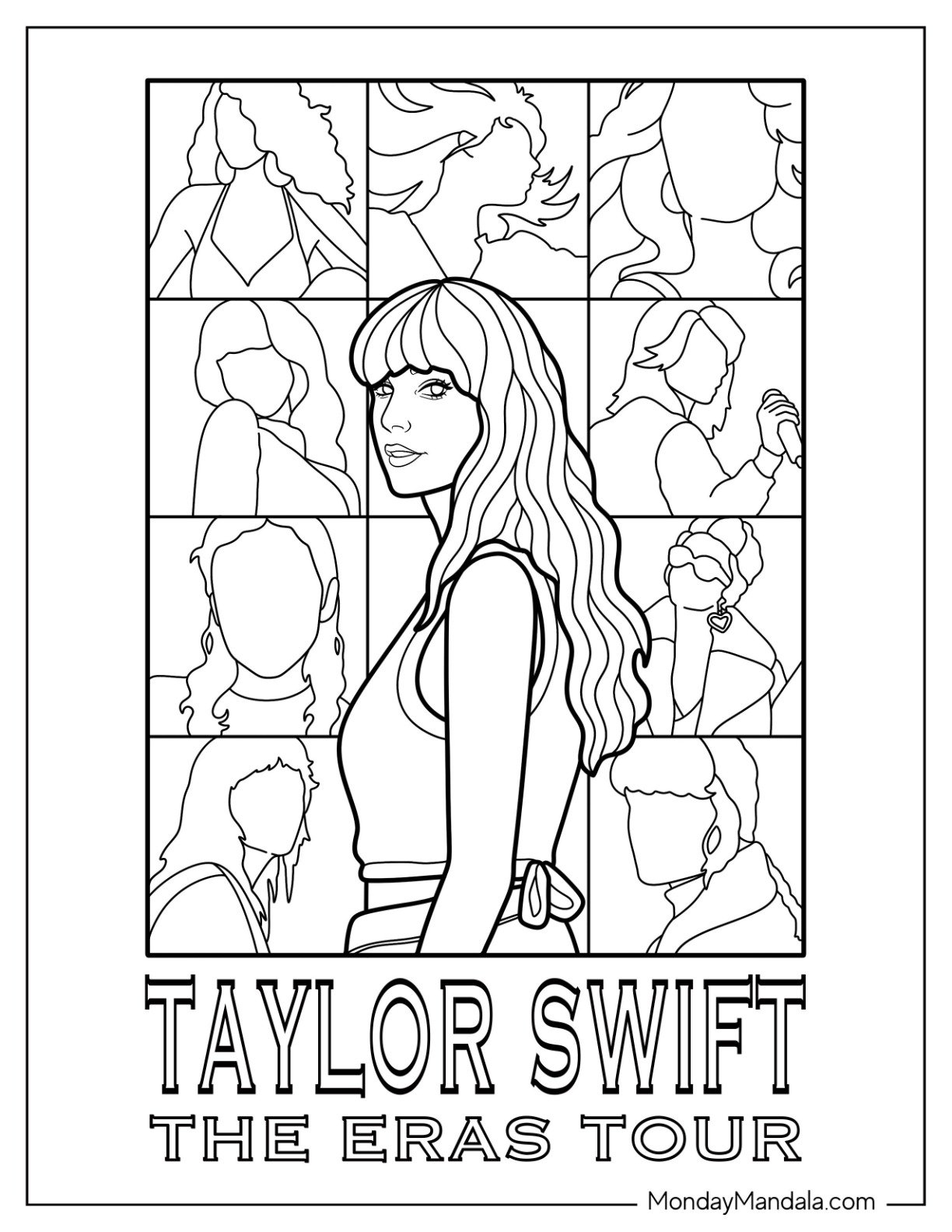 40 Taylor Swift Coloring Pages Free PDF Printables  40 Taylor Swift Coloring Pages Free PDF Printables