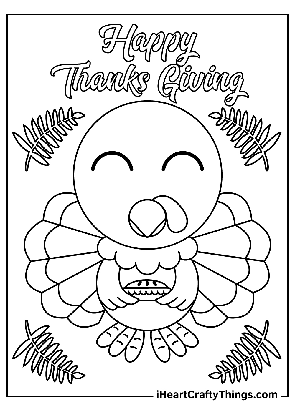 40 Turkey Coloring Pages Free Printables For Thanksgiving  40 Turkey Coloring Pages Free Printables For Thanksgiving