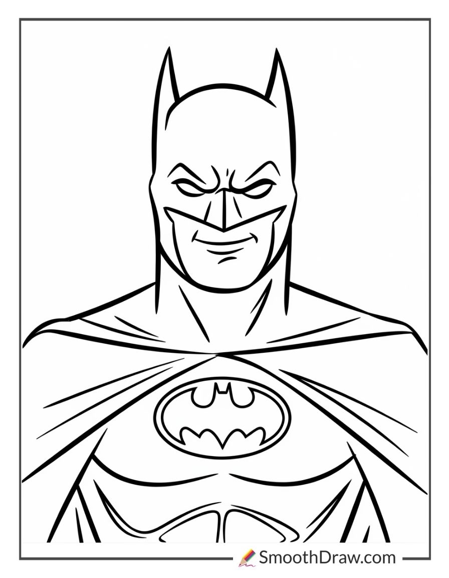 41 Batman Coloring Pages Smooth Draw