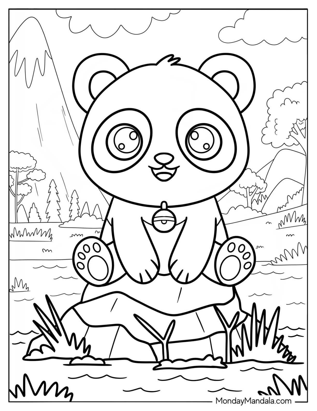 41 Panda Coloring Page Free PDF Printables 41 Panda Coloring Page Free PDF Printables