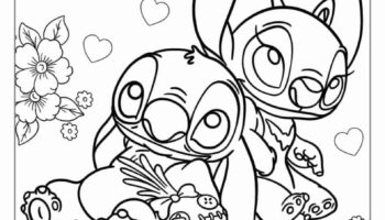 42 Lilo Stitch Coloring Pages Free PDF Printables 
