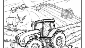 44 Farm Animals Coloring Pages Free Printable PDFs 