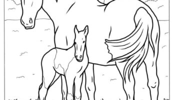 44 Horse Coloring Pages Free PDF Printables 