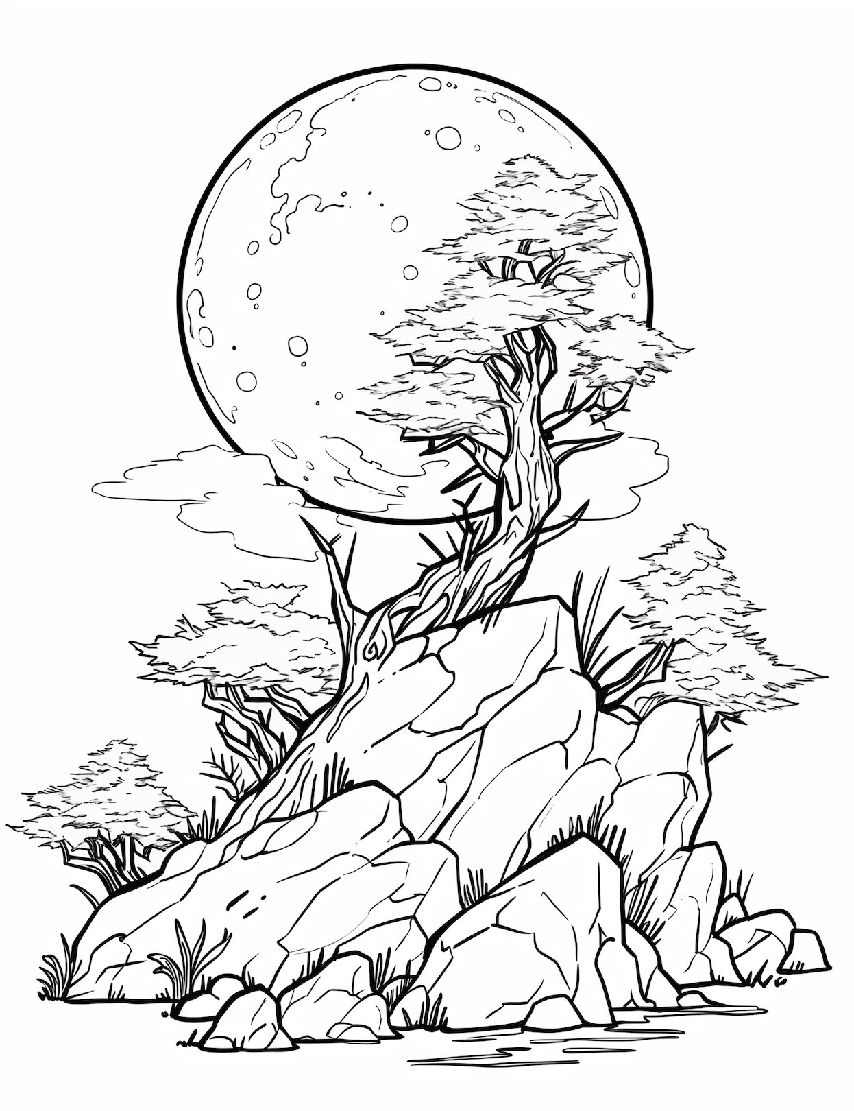 nature coloring pages