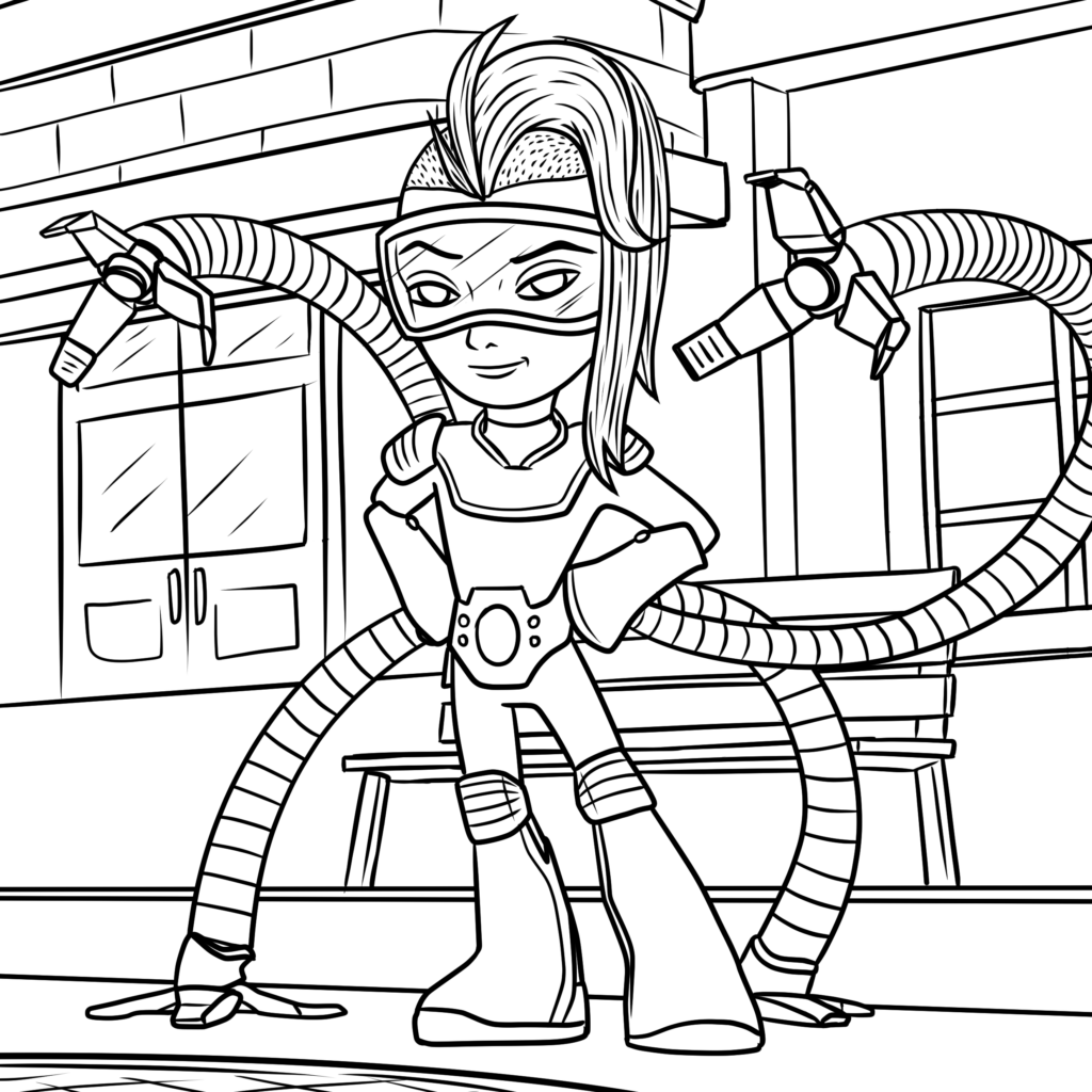 5 Spidey And His Amazing Friends Coloring Pages TheToyZone