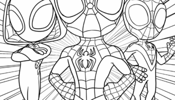5 Spidey And His Amazing Friends Coloring Pages TheToyZone