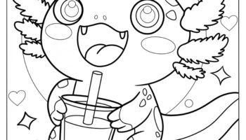 50 Cute Coloring Pages Free PDF Printables 