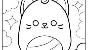 50 Squishmallow Coloring Pages Free PDF Printables 