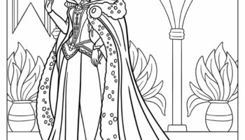 500 Princess Coloring Pages Free PDF Printables 