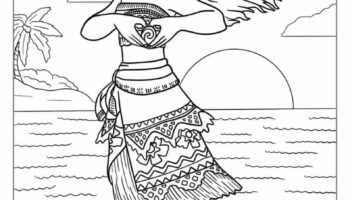 52 Moana Coloring Pages Free PDF Printables 