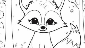 7 Gorgeous And Free Fox Coloring Pages For All Ages