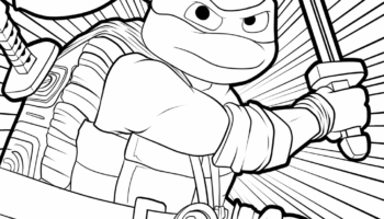 7 Tales Of The Teenage Mutant Ninja Turtles Coloring Pages TheToyZone