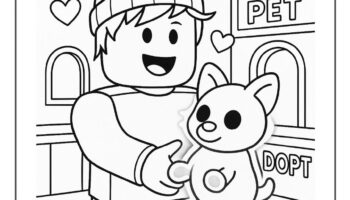 70 Roblox Coloring Pages For Kids Smooth Draw