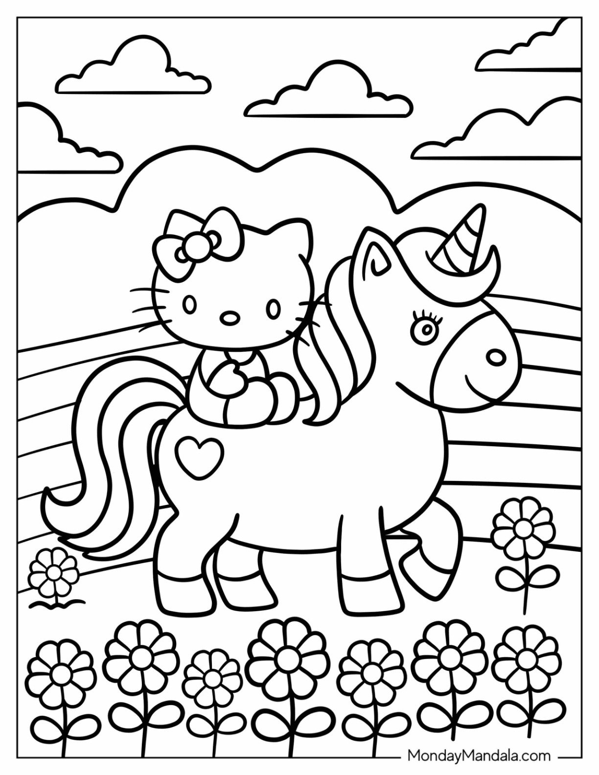 74 Unicorn Coloring Pages Free PDF Printables 