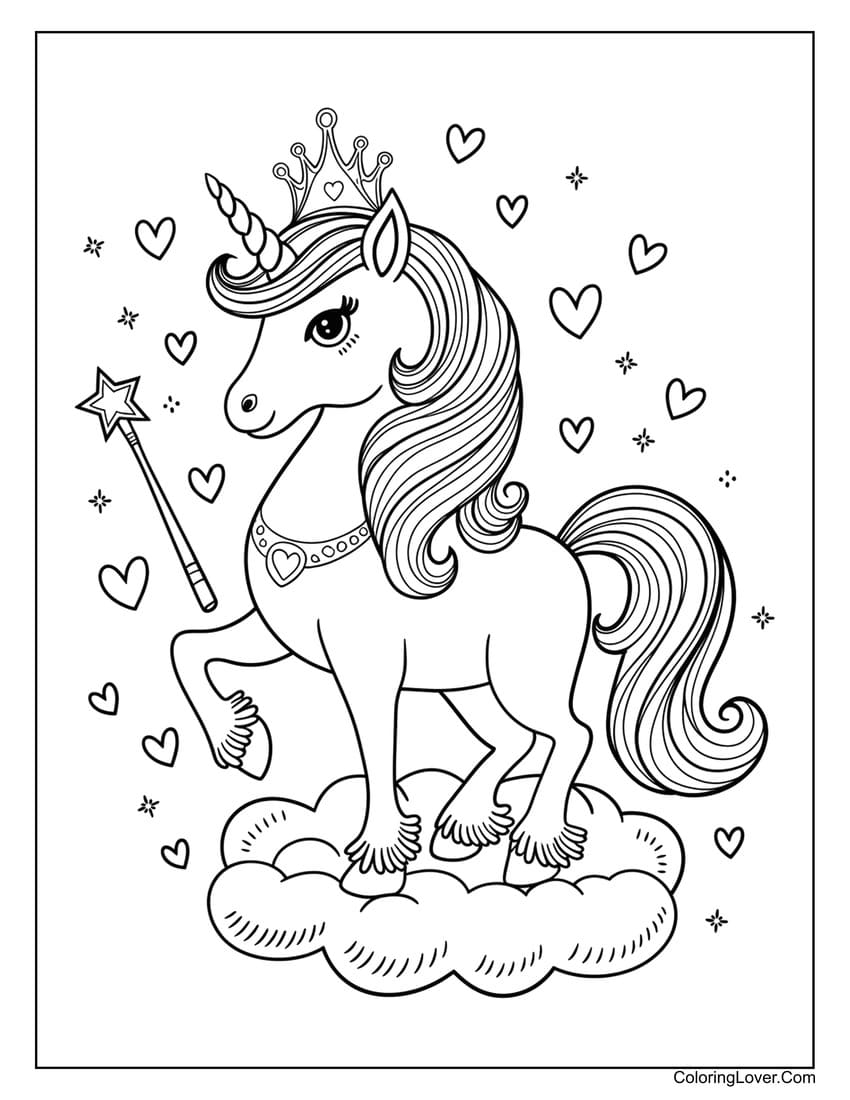 unicorns coloring pages unicorns coloring pages