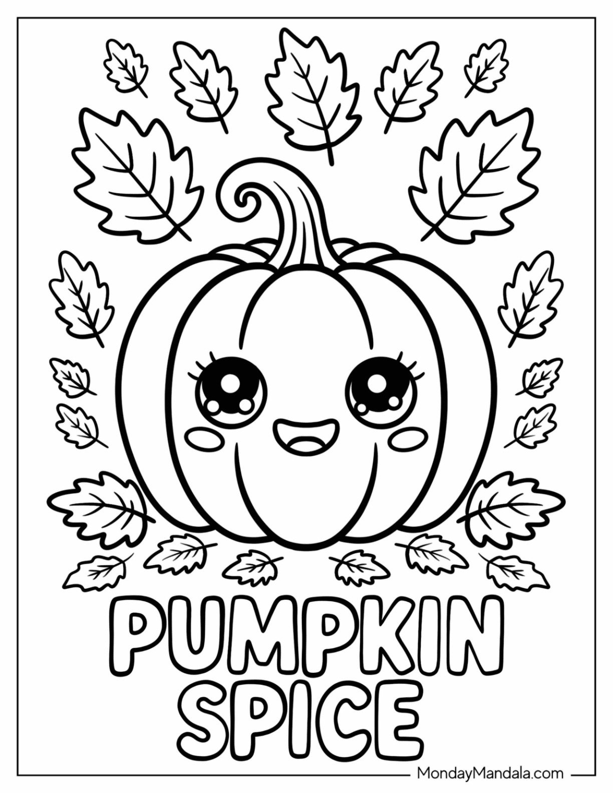 fall coloring pages