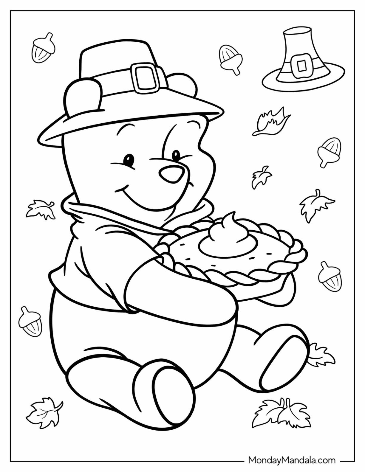 fall coloring pages for kids