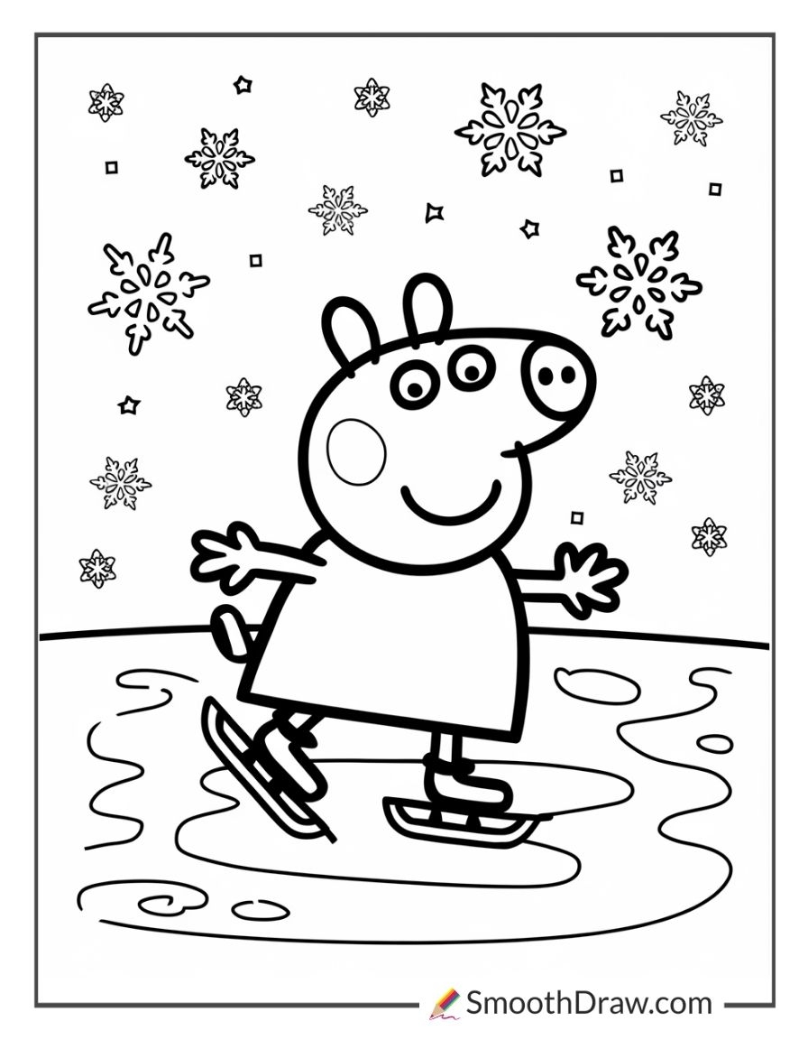 peppa coloring pages