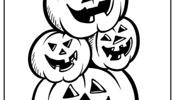 88 Halloween Coloring Pages Free Printables For Kids