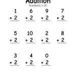 Addition Worksheets Numbers 1 10 20 Printable Worksheets Vertical And Horizontal Formats Preschool 1st Grade Math Etsy