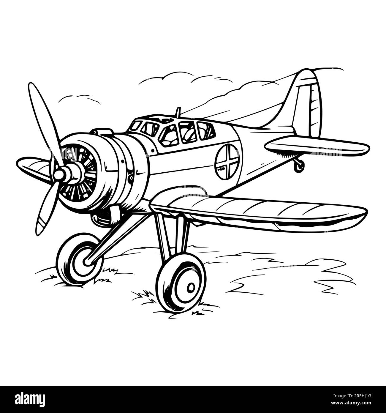 Airplane Coloring Pages Pdf Hi res Stock Photography And Images Alamy