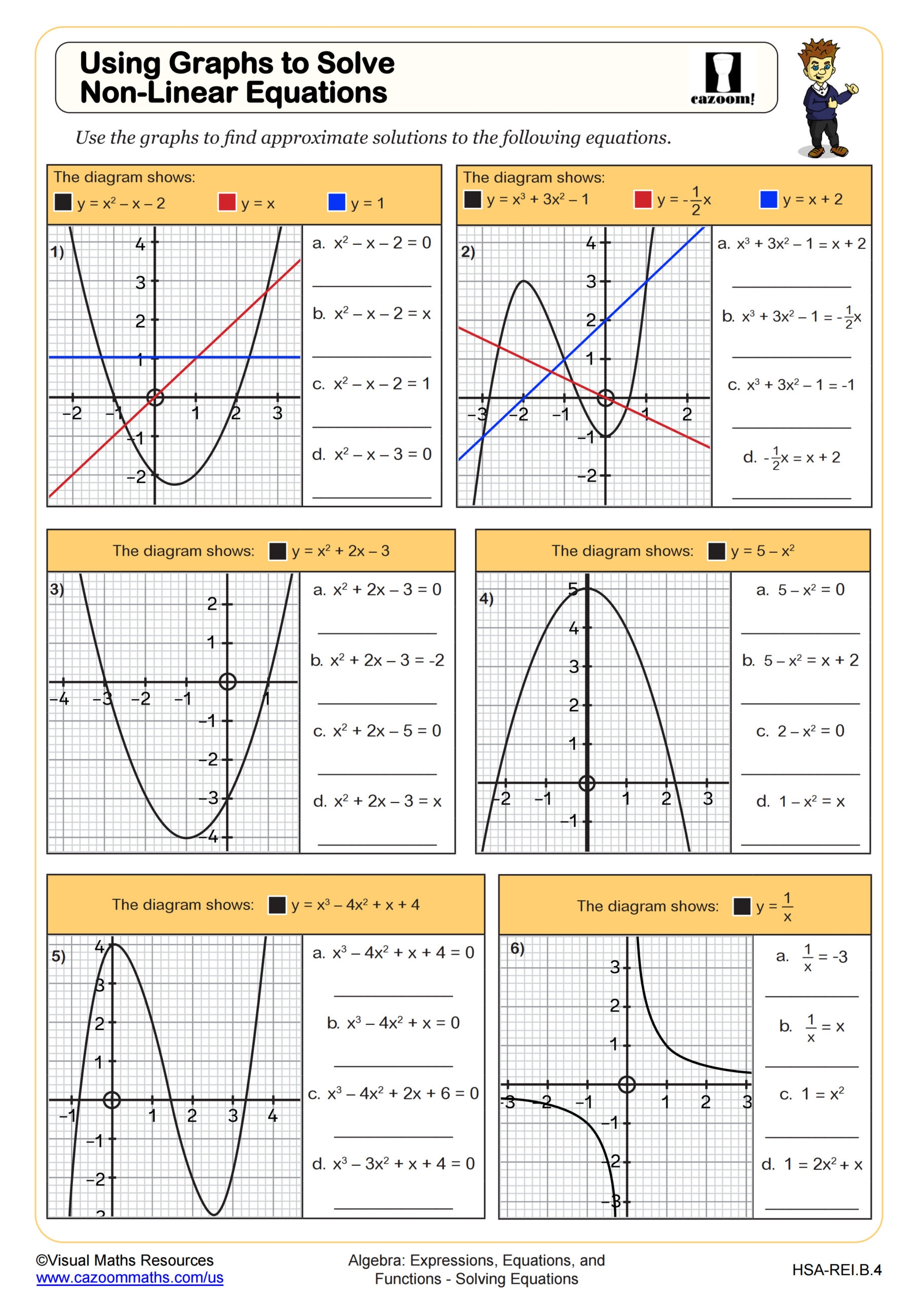 algebra 2 worksheets