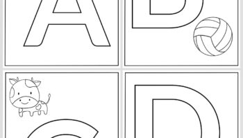 Alphabet Coloring Pages 26 Free Printables For Learning Letters