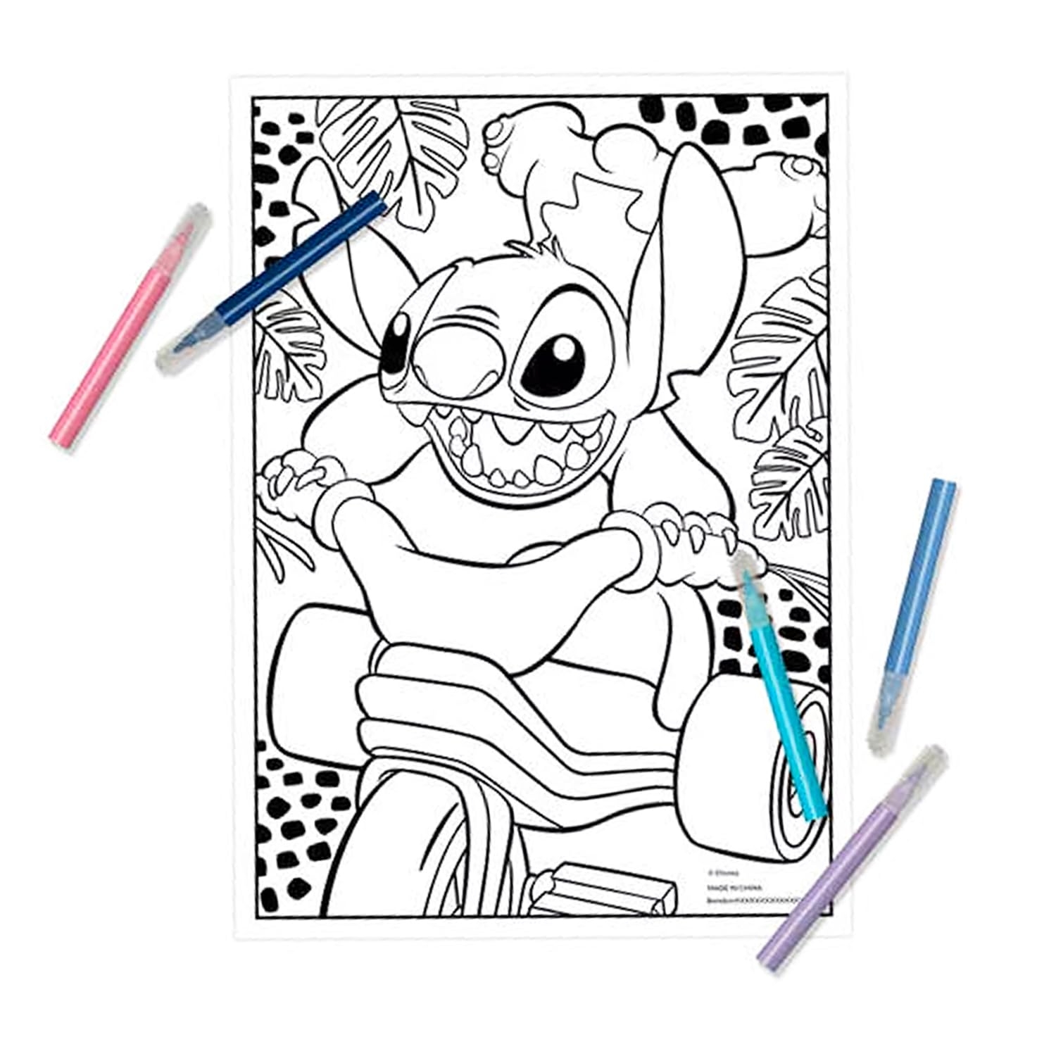 coloring pages of stitch