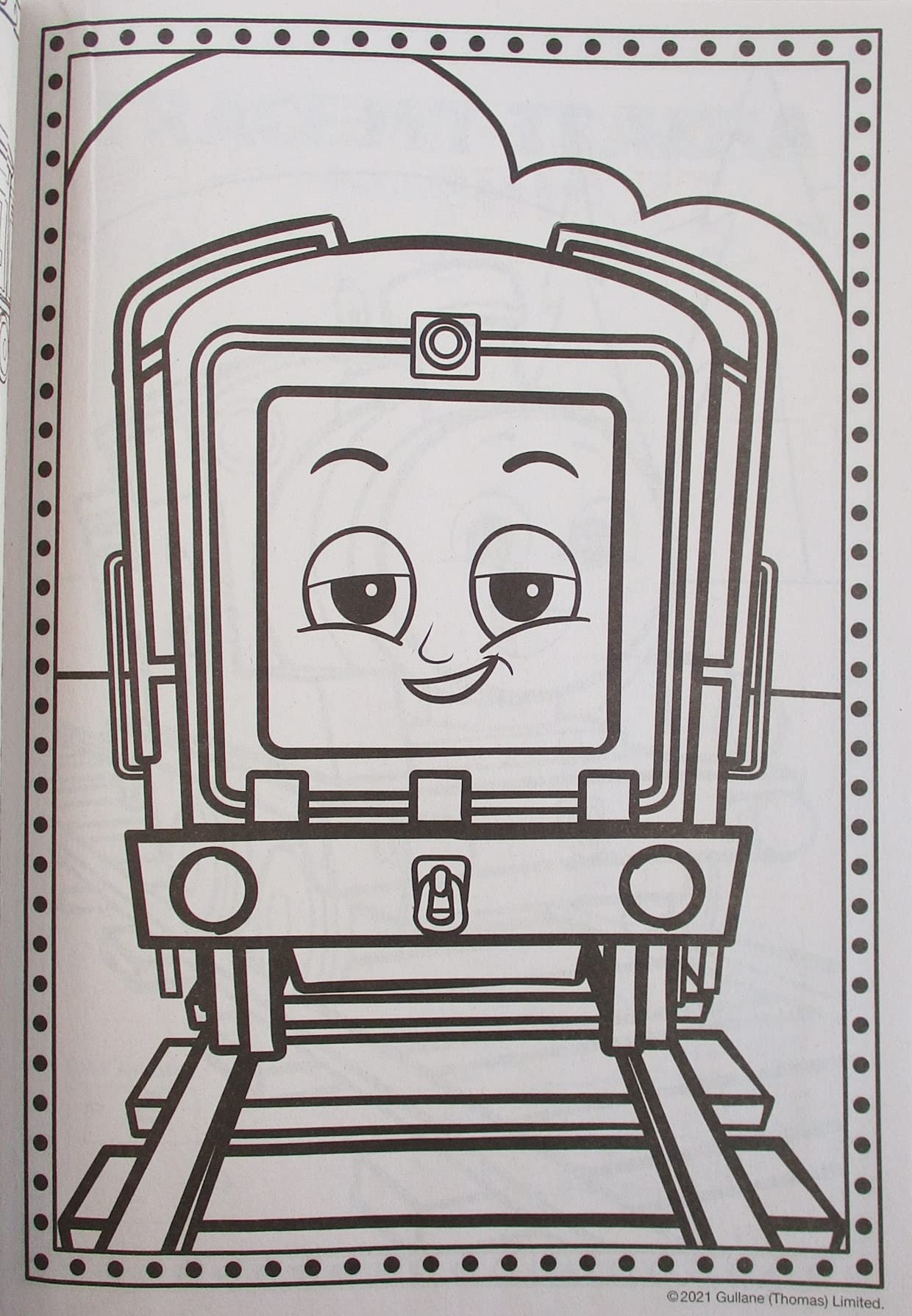 thomas coloring pages