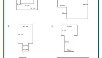 Area And Perimeter Of Composite Shapes K12 Math Worksheets