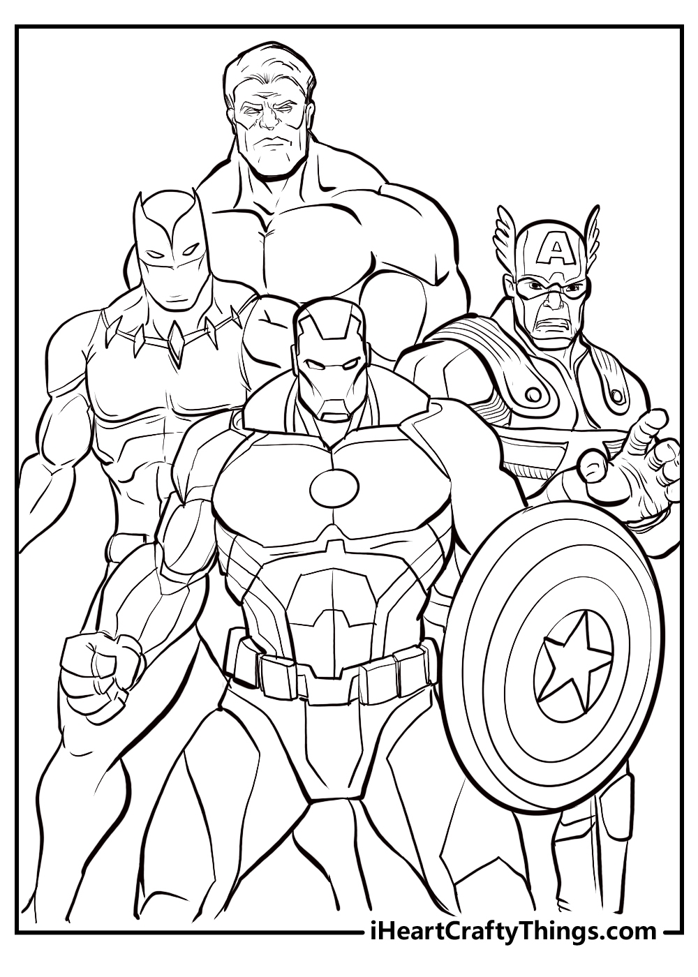 Avengers Coloring Pages 100 Free Printables  Avengers Coloring Pages 100 Free Printables