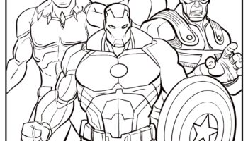Avengers Coloring Pages 100 Free Printables 