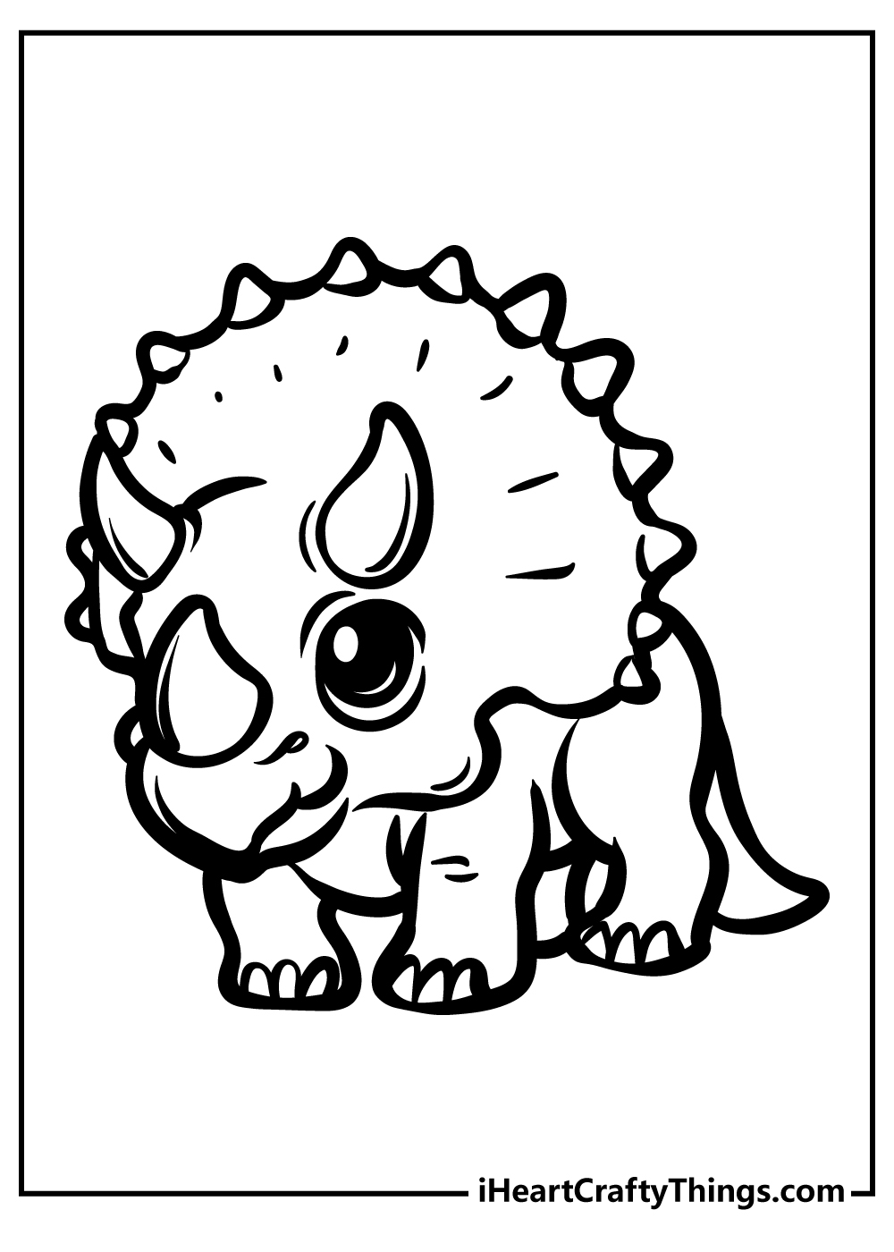 dinosaur color pages
