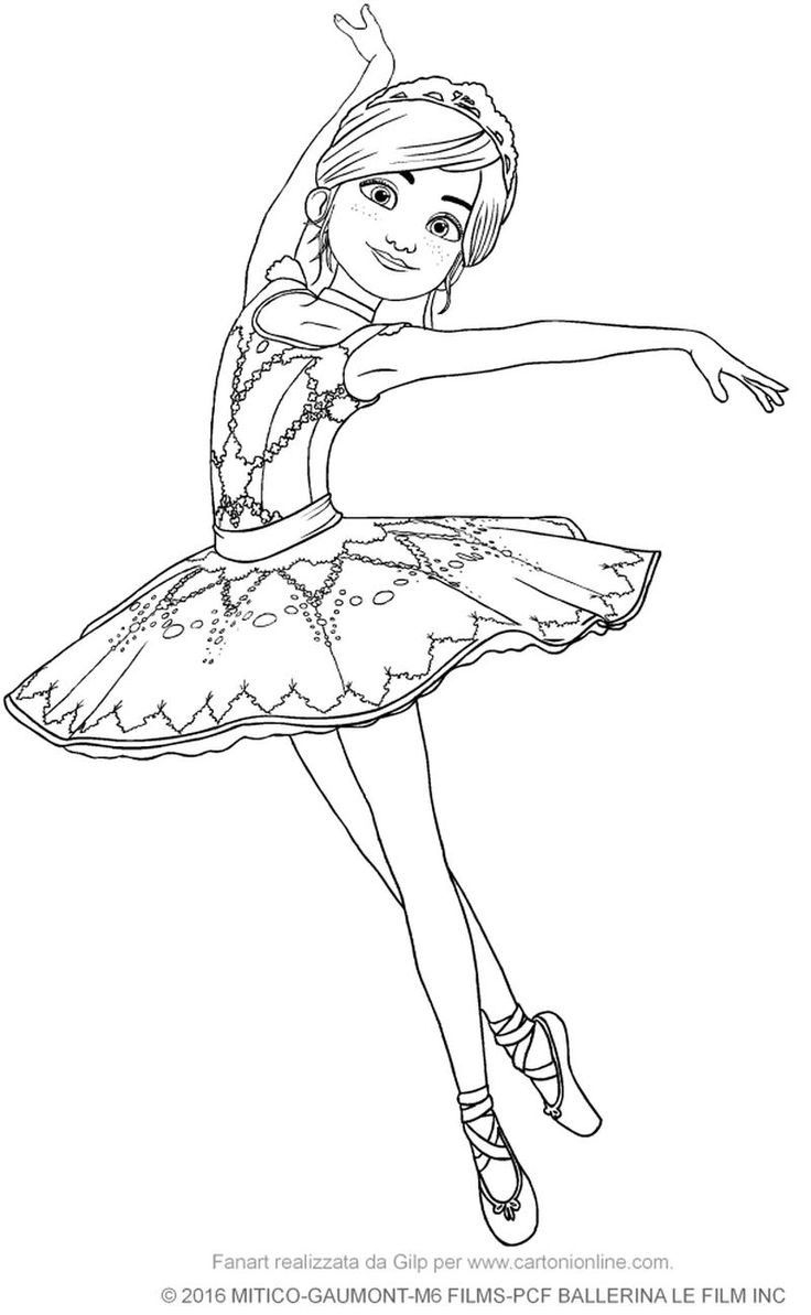 ballerina coloring pages