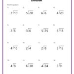 Basic Division Worksheets