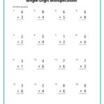 Basic Multiplication Worksheets K12 Math Worksheets