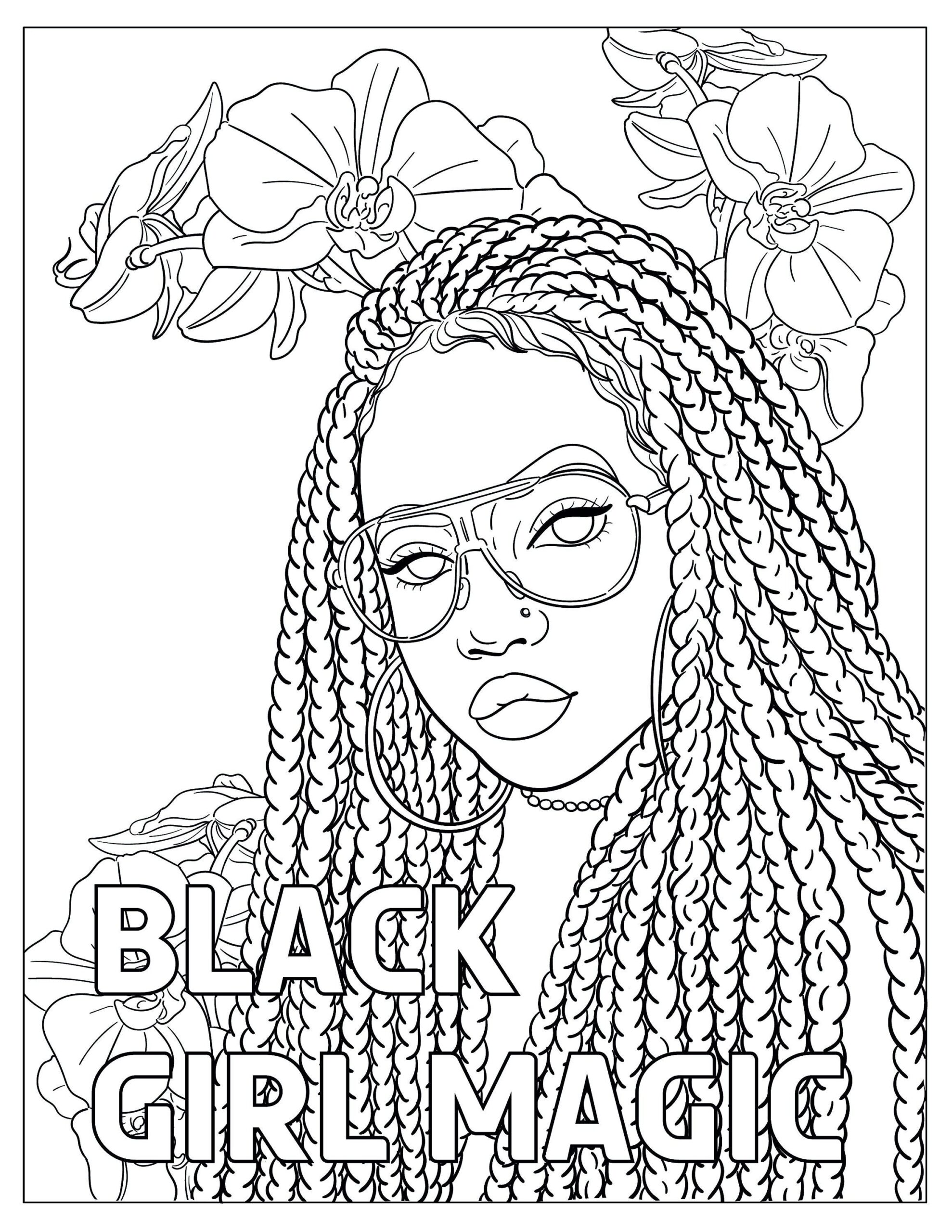 girls coloring pages