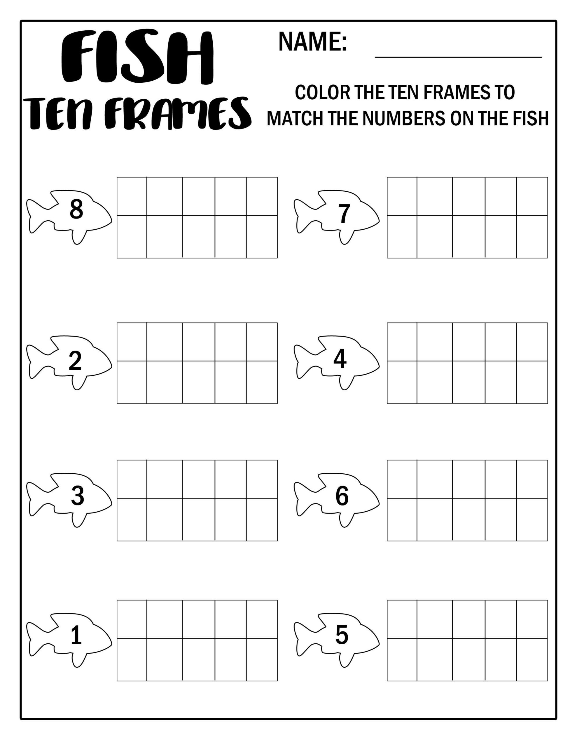 math worksheets kindergarten